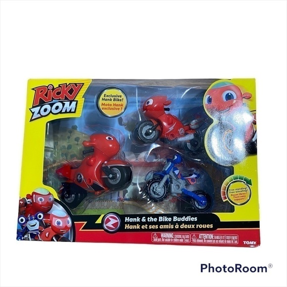 Ricky Zoom Hank & the Bike Buddies Motorcycles NEW - Picture 1 of 5